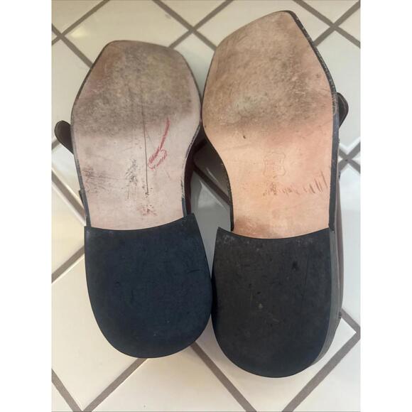 Stacy Adams Men's 9M Brown Leather & Mesh Monk Strap Dress Shoes Square Toe - Picture 5 of 5